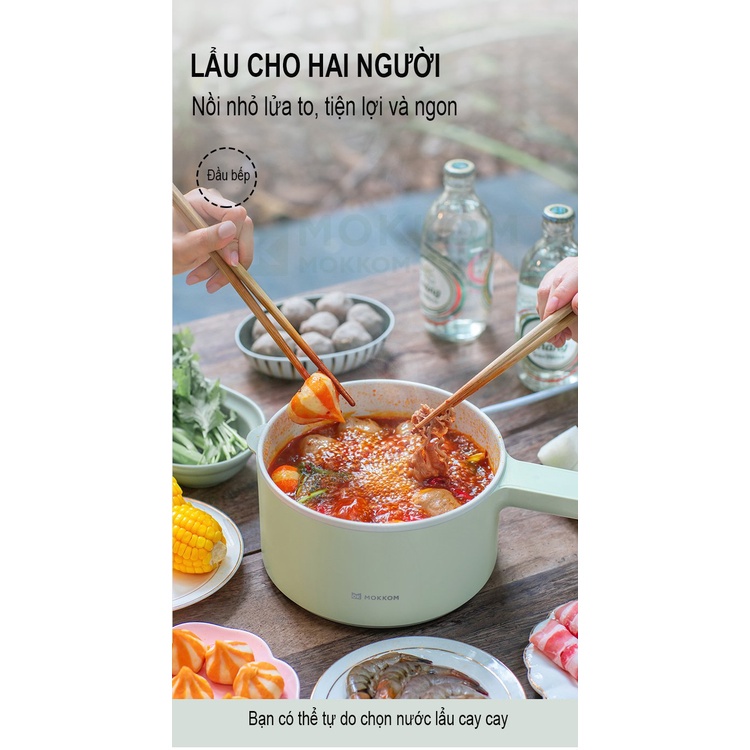 - NỒI NẤU MINI ĐA NĂNG MOKKOM MK375