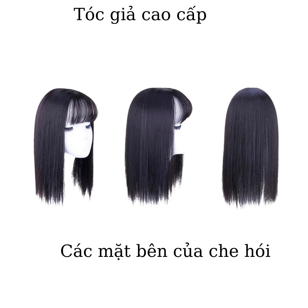 [Mã FAMARAL1 giảm 10K đơn 50K]Tóc giả che hói che bạc ❤️FREESHIP❤️ che hói mái thưa