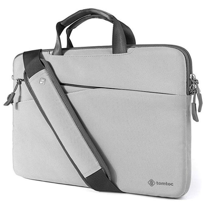 TÚI XÁCH TOMTOC (USA) MESSENGER BAGS MACBOOK 13″ GRAY – A45-C01G