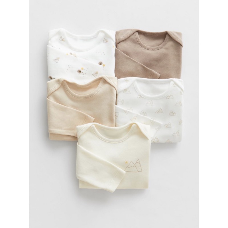 {Size 6/9m} Bodysuit ZA.RA xuất xịn cotton organic cực đẹp