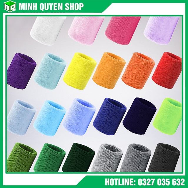 Bao Cổ Tay Thời Trang Thể Thao Ngăn Chặn Mồ Hôi Khi Tập Yoga, Chạy Bộ, Chơi Cầu Lông Cho Nam Và Nữ