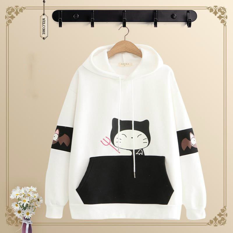 Áo Khoác, Áo Hoodie nỉ bông Pucca có nón phía sau cực xinh xắn đáng yêu || Hany Shop