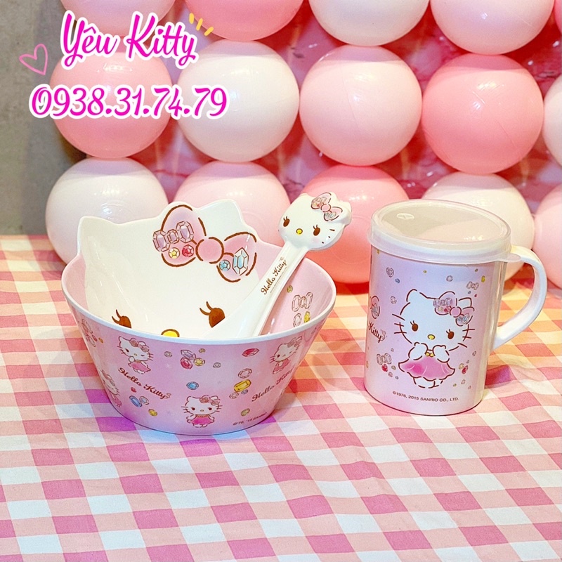 TÔ MUỖNG LY HELLO KITTY