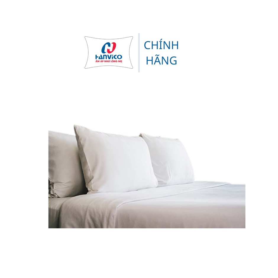Vỏ gối khách sạn HANVICO cotton màu trắng cao cấp | BigBuy360 - bigbuy360.vn