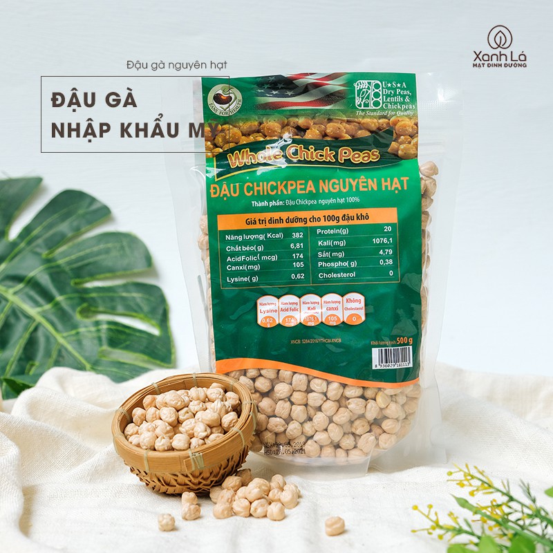 Đậu gà sạch không biến đổi gen Xanh Lá nhập khẩu Mỹ