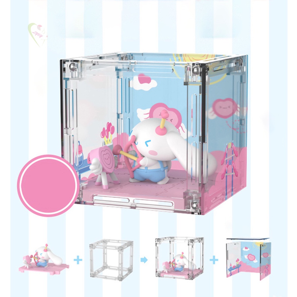 Mô Hình Đồ Chơi Nhân Vật Cinnamoroll Hoạt Hình Bằng Nhựa 30-40mm