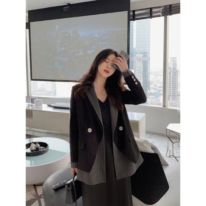 (Hàng Đẹp)Ảnh thật 4 hình cuối-HC318.Áo blazer kiểu thiết kế độc đáo Hàn Quốc | BigBuy360 - bigbuy360.vn