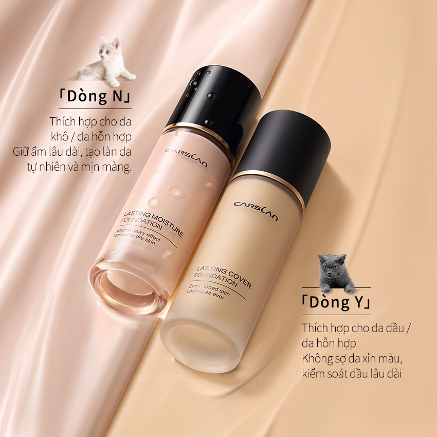Kem Nền Carslan Dạng Lỏng Kiểm Soát Dầu Lâu Trôi Chống Thấm Nước Suốt 24h 30g | BigBuy360 - bigbuy360.vn