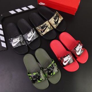 Dép 🅝🅘🅚🅔 𝐛𝐚𝐧𝐞𝐬𝐬𝐢 camo nam nữ nhiều màu (tặng box)