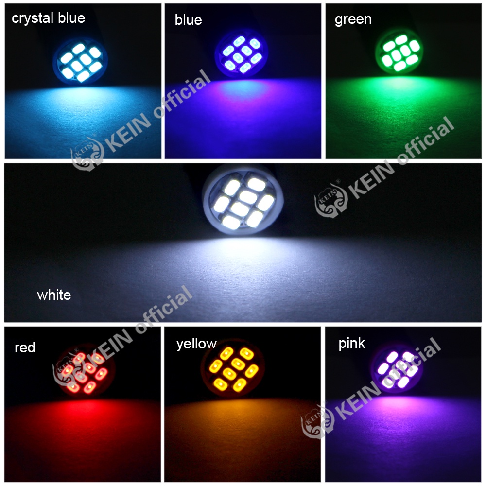 Đèn LED T10 BA9S T4W 8SMD 1206 ánh sáng trắng dùng đọc sách cho xe ô tô