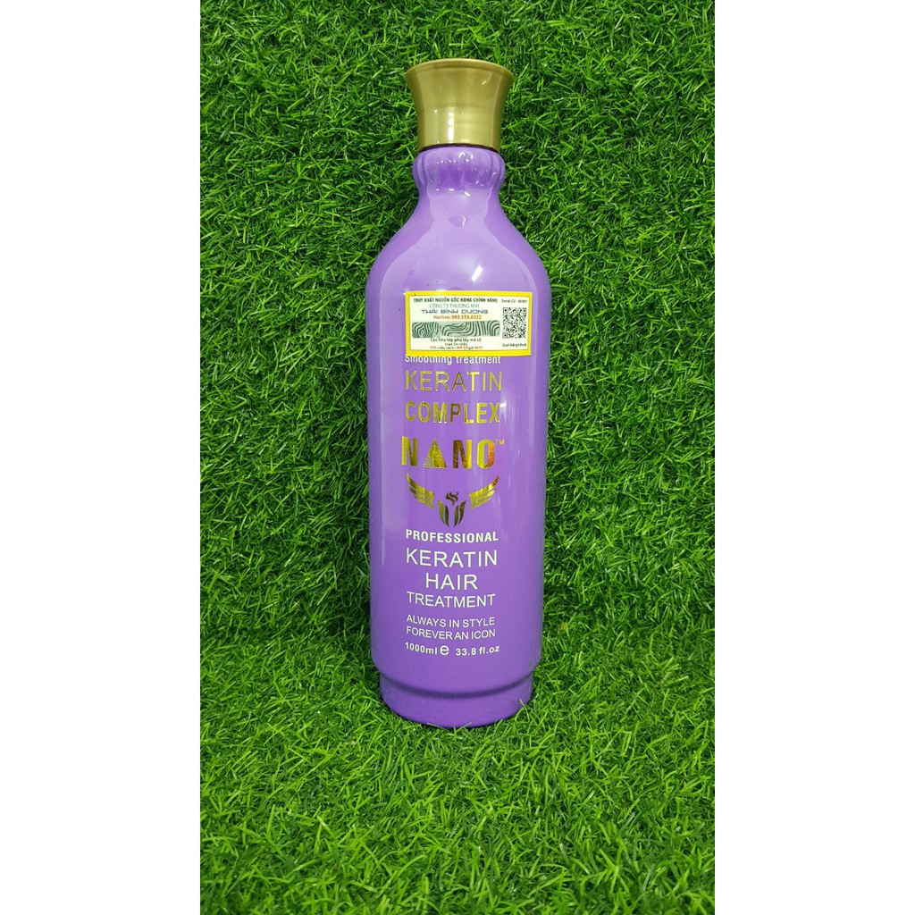 Kem ủ Keratin thủy phân Complex Nano smooth and treatment 1000ml