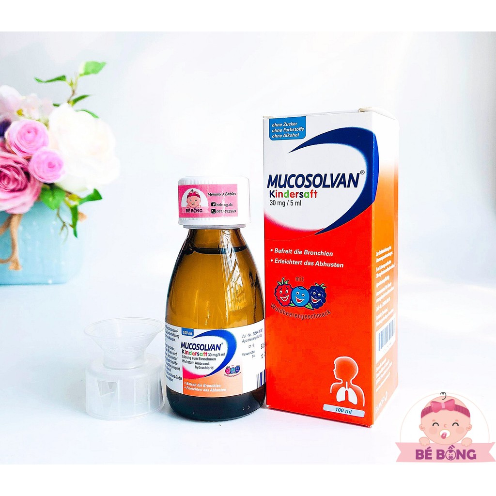 Siro ho tiêu đờm Mucosolvan