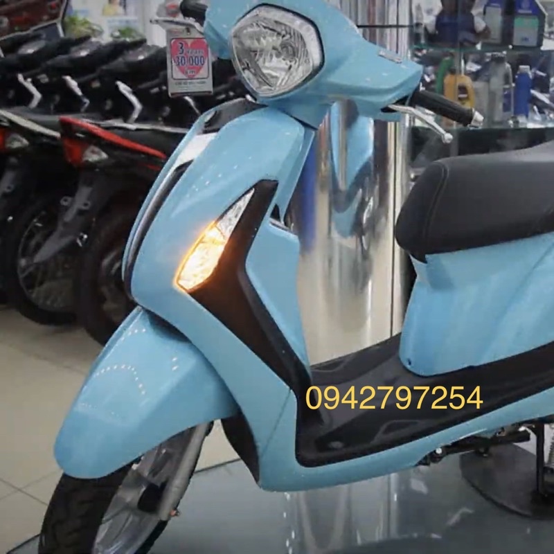 Sơn xe máy Yamaha Grande màu Xanh ngọc MTP814-1K và MCP814-2K Ultra Motorcycle Colors