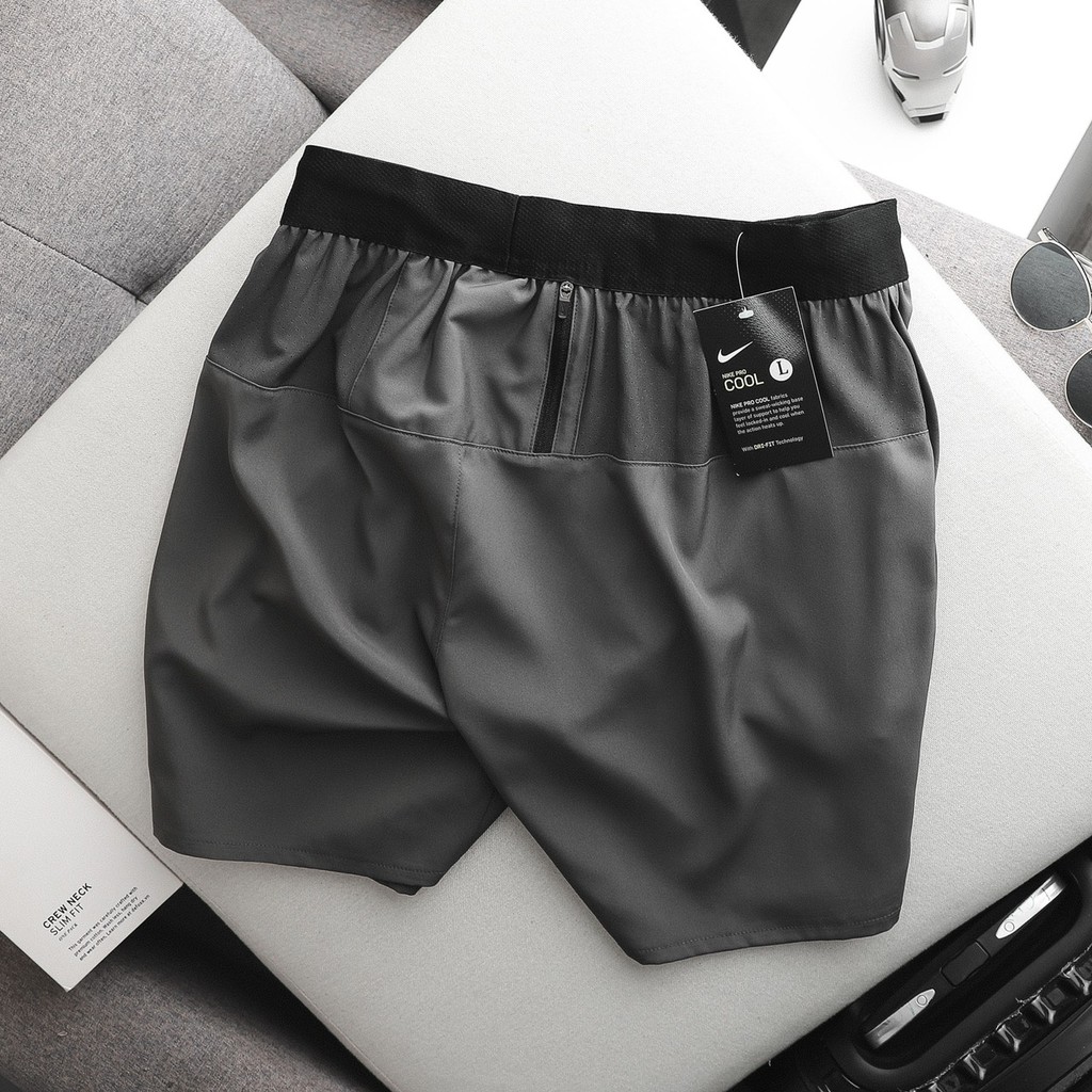 Quần Short Chạy Bộ, Quần Gym Nam Trên Gối Siêu Nhẹ Vải Cực Mát | BigBuy360 - bigbuy360.vn