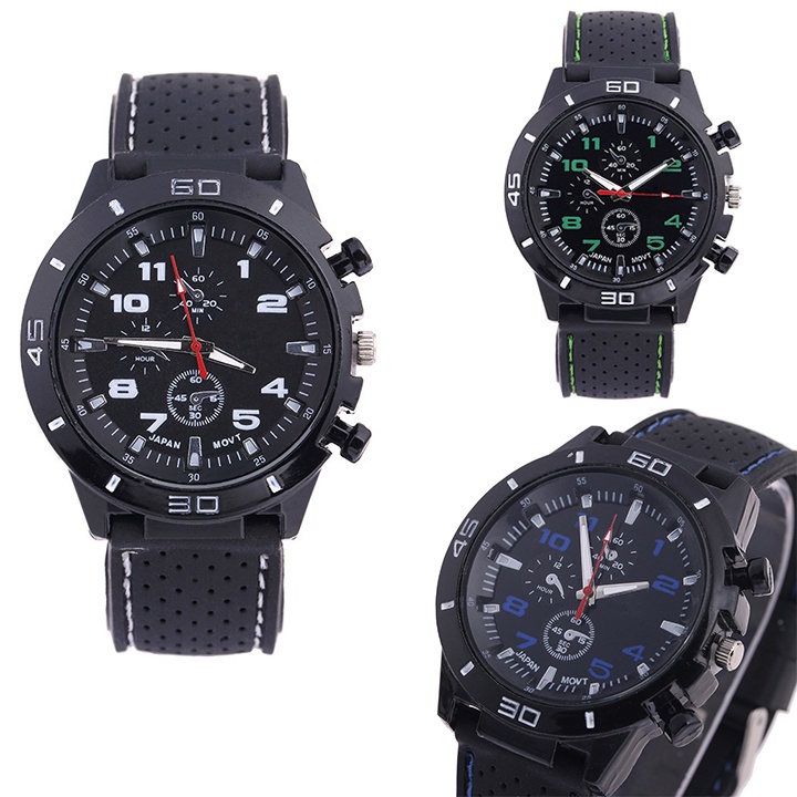 Đồng Hồ Nam Silicon SLC111 Mềm Mại Sang Trọng, Đẳng Cấp