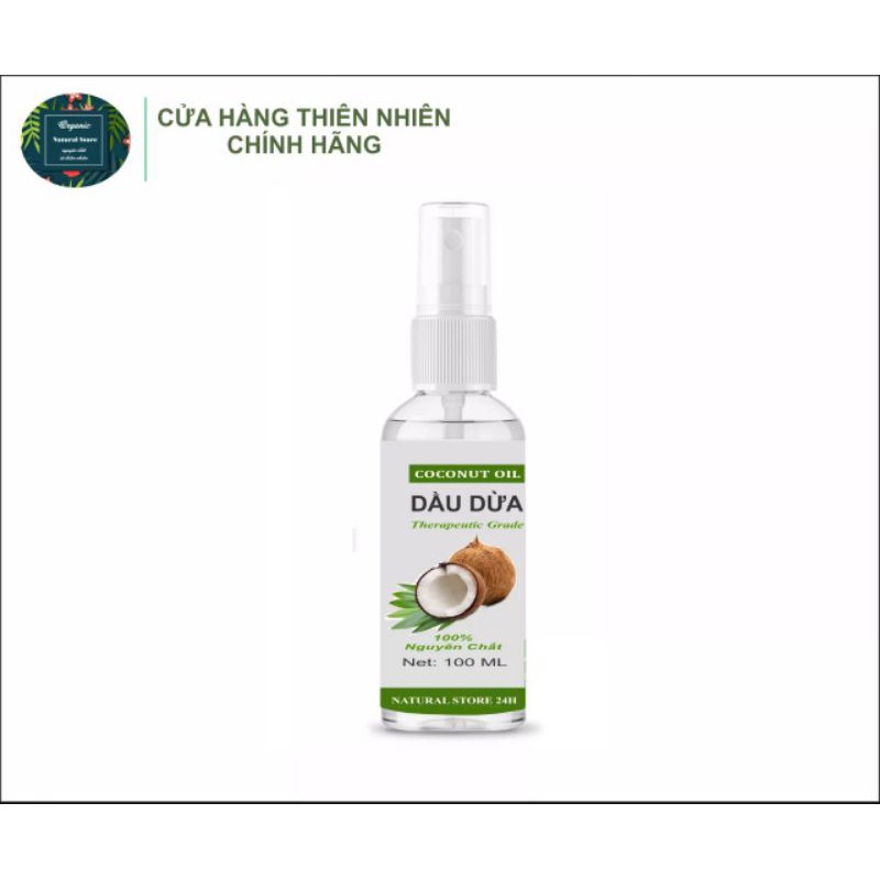 100ML Dầu Dừa Nguyên Chất Organic - Coconut Oil | BigBuy360 - bigbuy360.vn