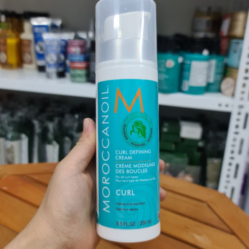 Kem Định Hình Sóng Xoăn MOROC Curl Building Cream 75ml - 250ml