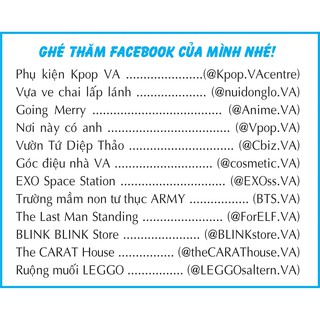 [BTS] Nhãn vở chibi BTS - BT21