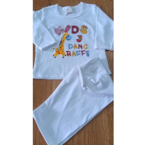 ĐỒ BỘ TAY DÀI TRẮNG 100% COTTON DÀNH CHO BÉ TRAI VÀ BÉ GÁI GIAO HÌNH NGẪU NHIÊN