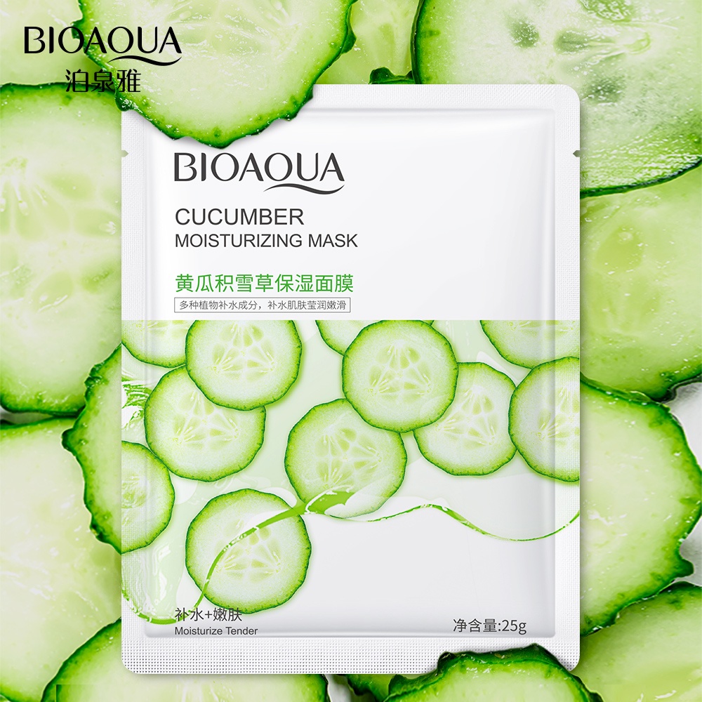 [MN 001] Mặt nạ giấy BIOAQUA dưỡng ẩm da, thải đôc, giảm bã nhờn, Mask giảm mụn cao cấp, mặt nạ trắng da chuyên sâu | BigBuy360 - bigbuy360.vn