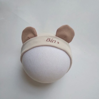  Turban Băng Đô Tai Gấu THÊU TÊN  Dành Cho Bé Trai Bé Gái 