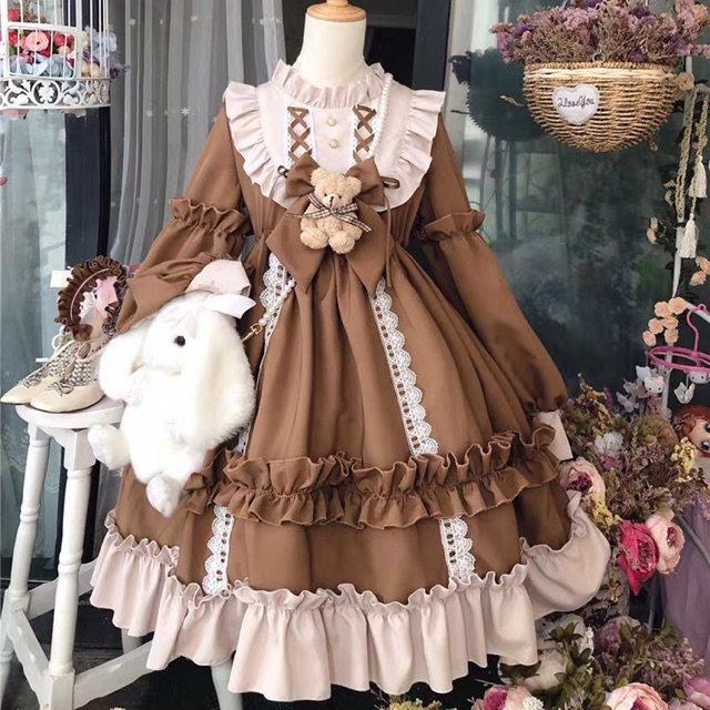 [có sẵn] Đầm / Váy Lolita gấu OP | BigBuy360 - bigbuy360.vn