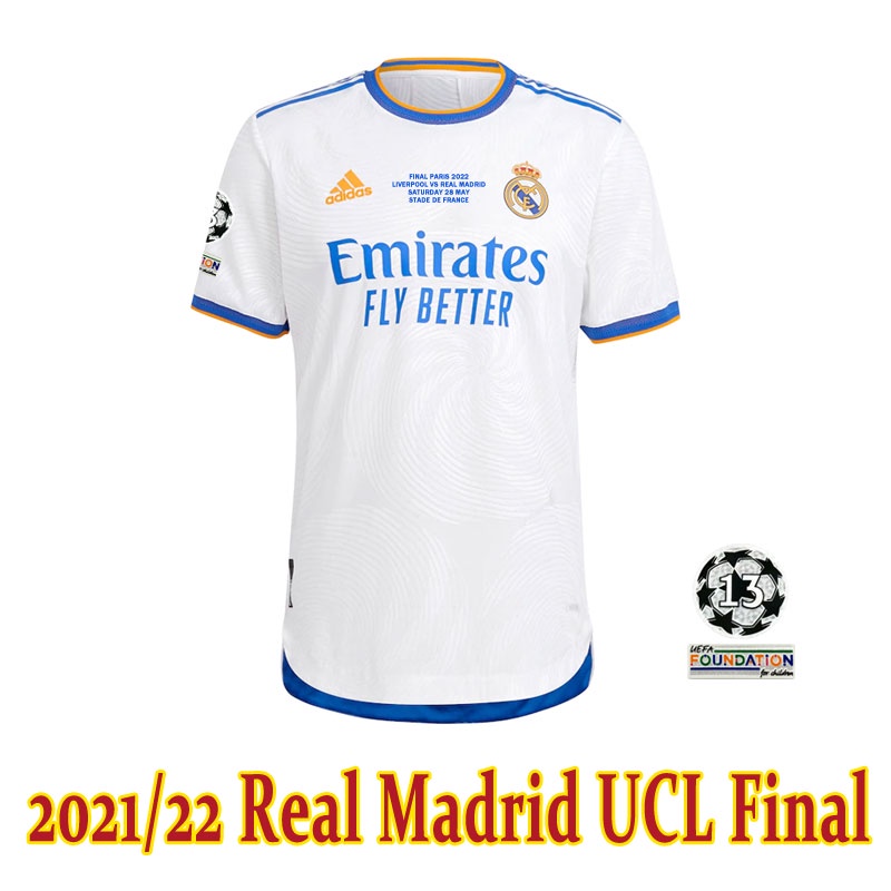 Hàng Sẵn Sàng!!!Nhà Real Madrid 21/22#Vini JR. Ucl Áo Bóng Đá Cổ Vũ Sân Khấu Chuyên Nghiệp