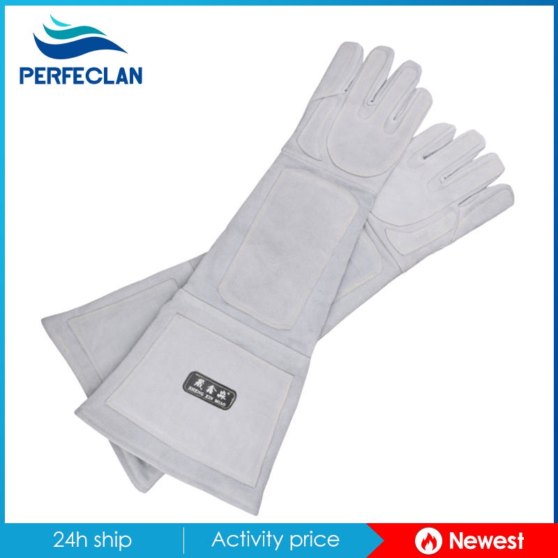 Găng Tay Da Rắn Chống Cắn Cho Thú Cưng Bò Sát 8-8.5cm 62cm