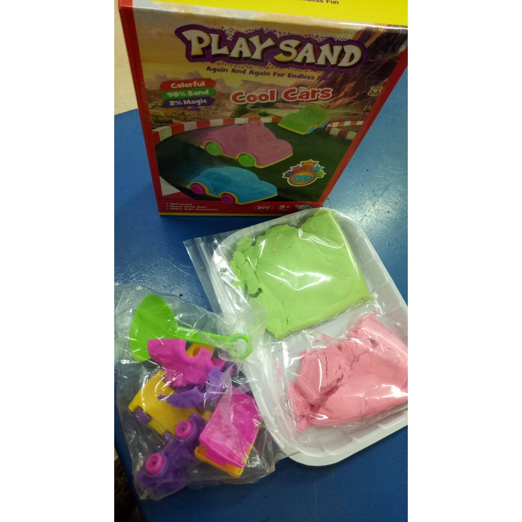 cát vi sinh đồ chơi an toàn cho bé - cát động lực siêu mịn và dẻo ( 500gram mã YMF16 S chuyên sỉ