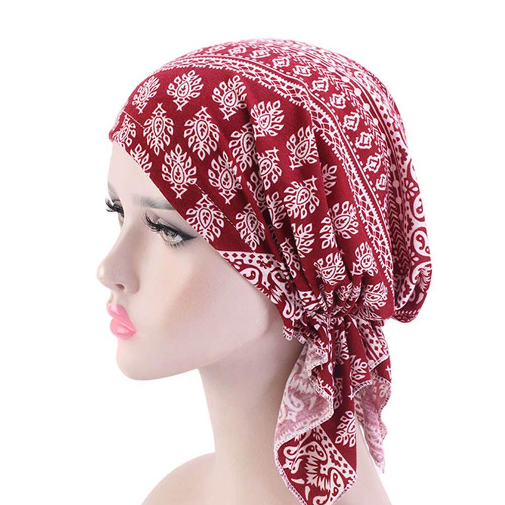 WONDER Mũ Turban Trùm Đầu Kiểu Dáng Thời Trang