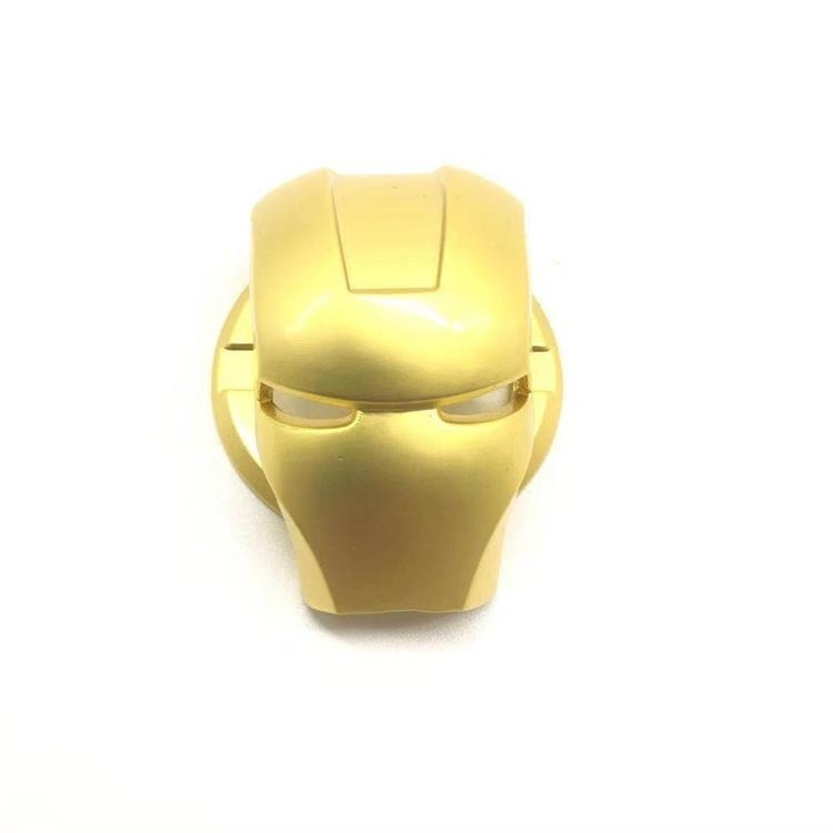 《new color come》Nắp dán bảo vệ nút bấm khởi động xe hơi bằng kim loại hình Iron Man