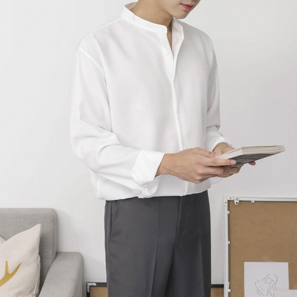 Áo sơ mi nam Double'D chất lụa vải mềm mịn SML | BigBuy360 - bigbuy360.vn