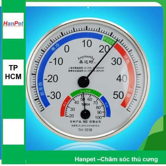 Hanpet.GV- Đồng hồ đo Ẩm kế- Nhiệt kế đo nhiệt độ ẩm độ ngoài trời và trong nhà cho bé ( 306)- 10048LV