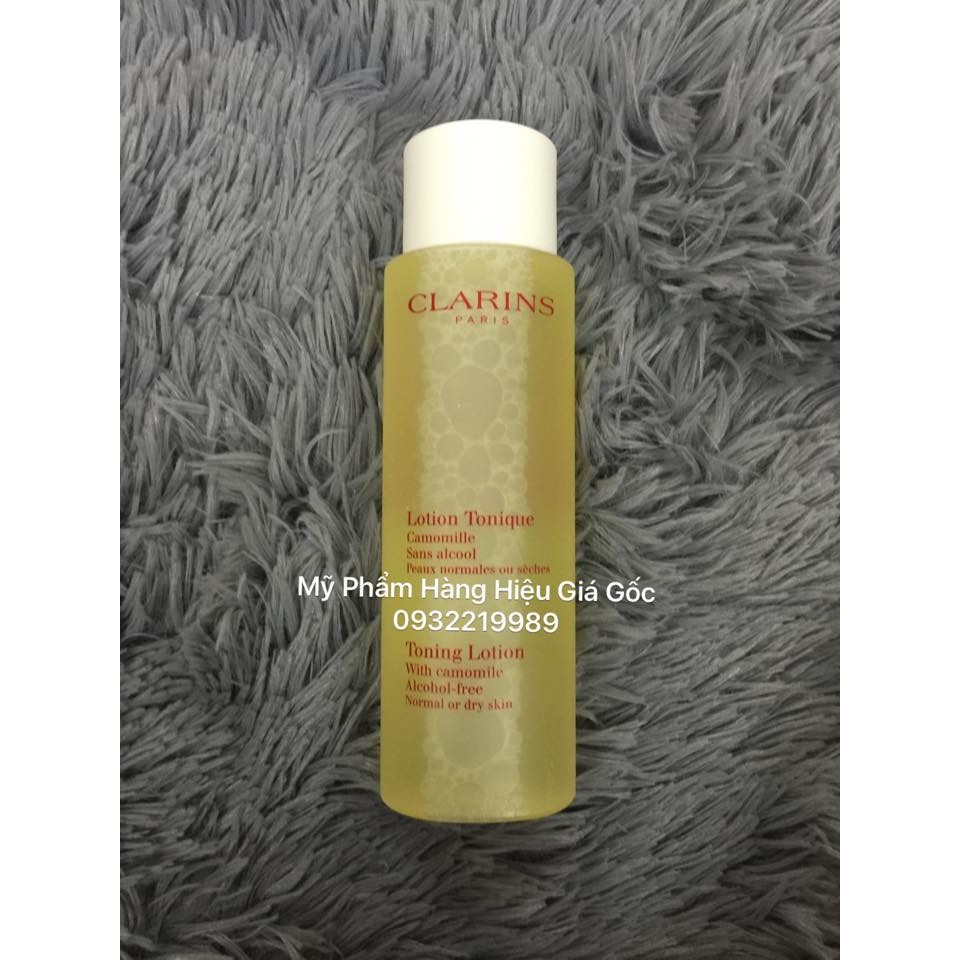 Nước hoa hồng Clarins cho da thường và da khô