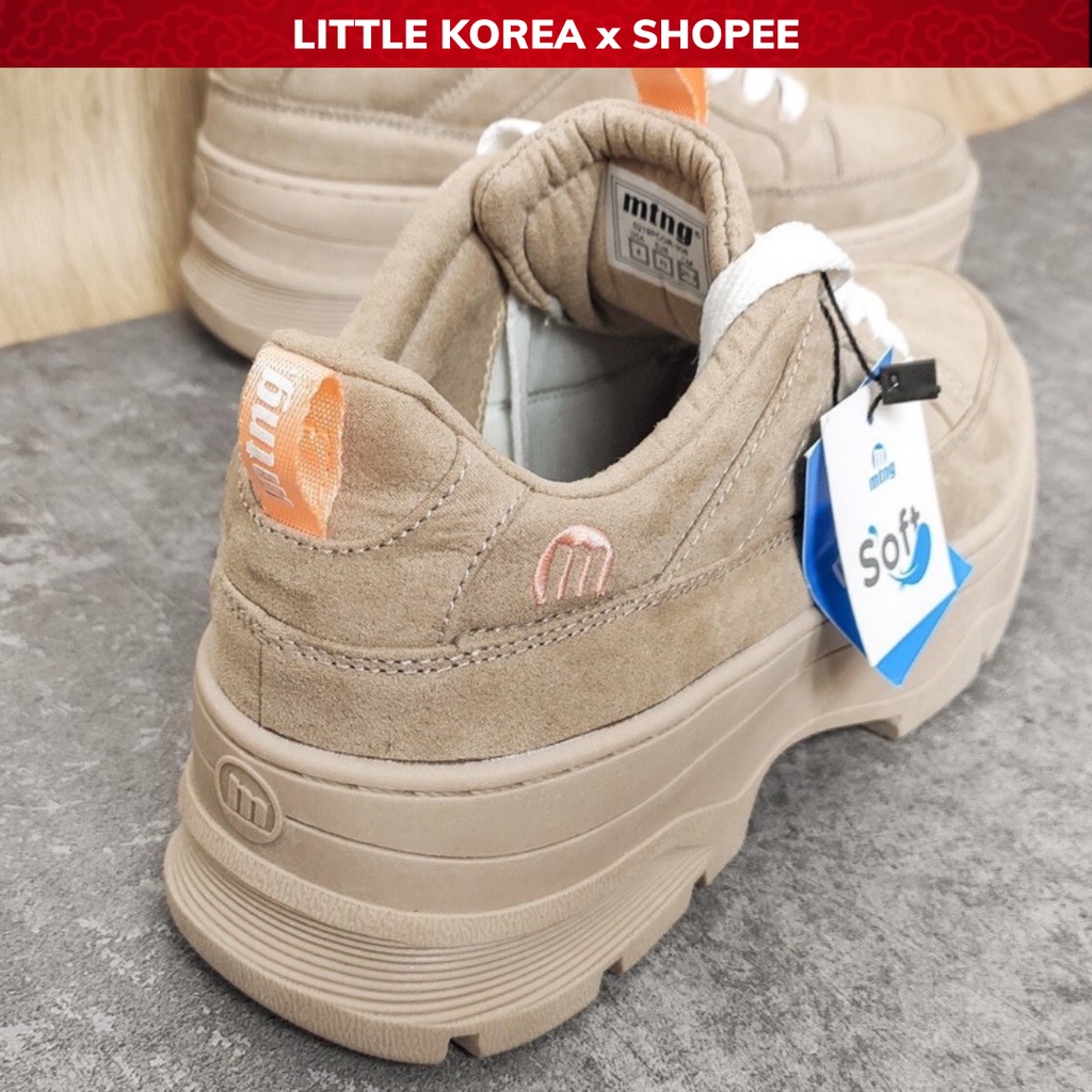 Giày Sneaker Nam Thể Thao Thấp Cổ Đế Cao Su Tăng Chiều Cao - LITTLE KOREA