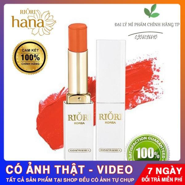 [CHÍNH HÃNG] Son Dưỡng Môi RIORI Lipstick 02 - Pop Orange Tự hào Là [TOP SP BÁN CHẠY] Nhất Trong Những Năm Vừa Qua