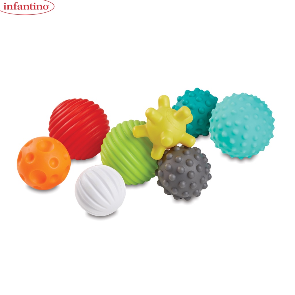 Đồ Chơi Tập Cầm Nắm Cho Bé INFANTINO - Set Đồ Chơi Khám Phá, Phát Triển Giác Quan Chất Liệu Nhựa ABS An Toàn Khi Sử Dụng