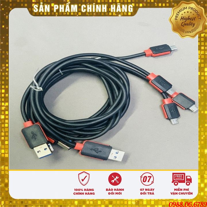 DÂY CÁP SẠC SAMSUNG 1 MÉT CỔNG MICRO USB⚡FREE SHIP⚡SẠC NHANH CHO TẤT CẢ ĐIỆN THOẠI HỆ ĐIỀIU HÀNH ANDROIDạc điện thoại | BigBuy360 - bigbuy360.vn