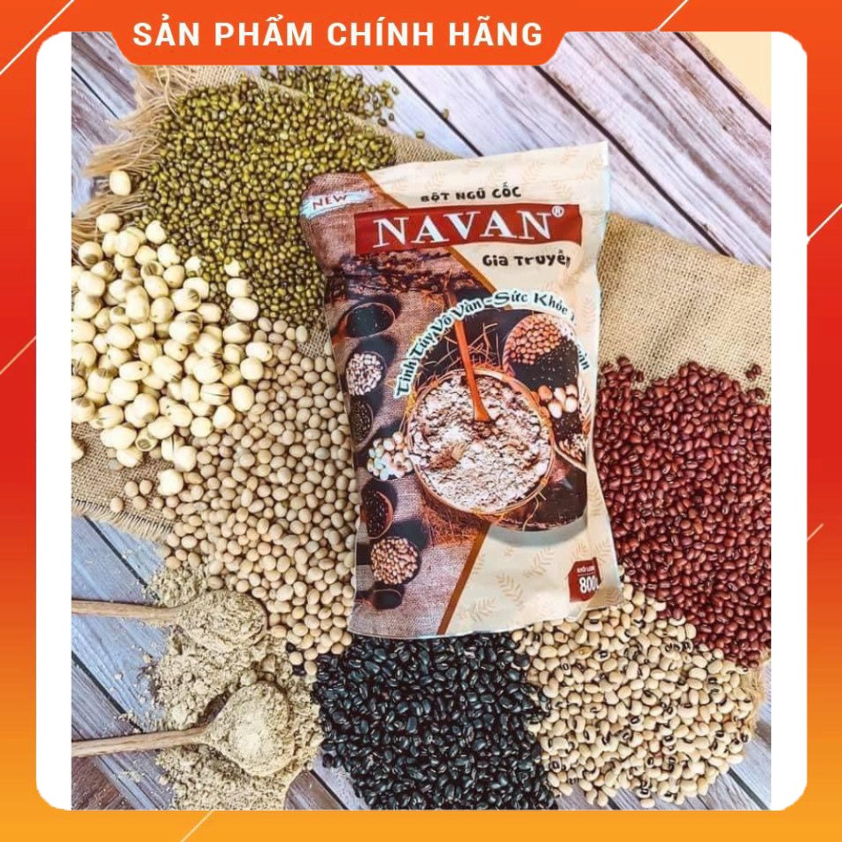 Bột ngũ cốc navan gia truyền 7 vị 800g