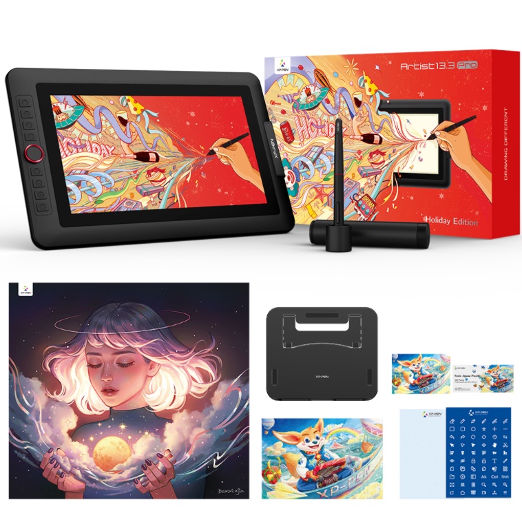 BẢNG VẼ MÀN HÌNH XP-PEN ARTIST 13.3 PRO - PHIÊN BẢN MÙA LỄ HỘI | BigBuy360 - bigbuy360.vn