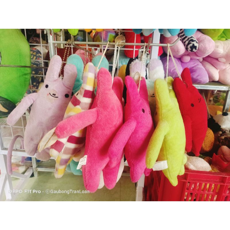 Gấu bông thỏ nhiều màu sắc