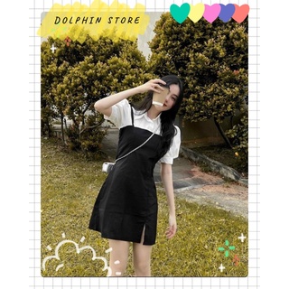 BIGSIZE Đầm babydoll bigsize - đầm đen bigsize