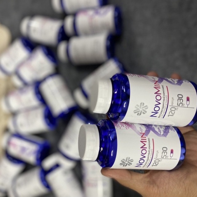 Novomin - hobomin siberian Phục hồi tế bào khỏe chống oxy hóa