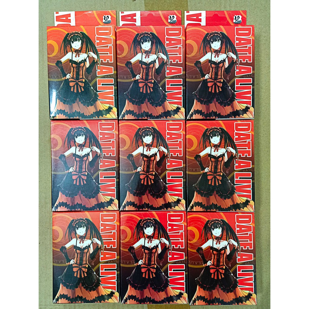 Bộ bài tú lơ khơ anime datealive kurumi 54 ảnh khác nhau bài Tây Date A Live