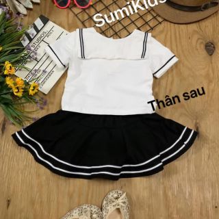 Set váy thể thao bé gái cực yêu