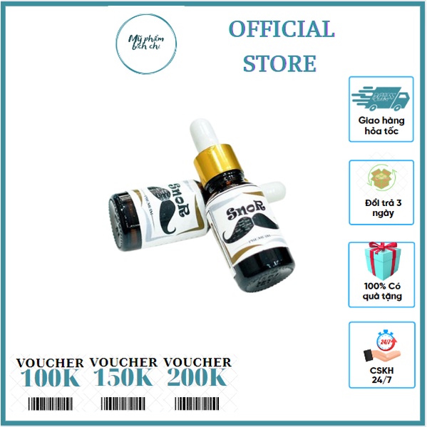Thuốc Kích Thích Mọc Lông,Râu Tóc Snor X3 Thái Lan