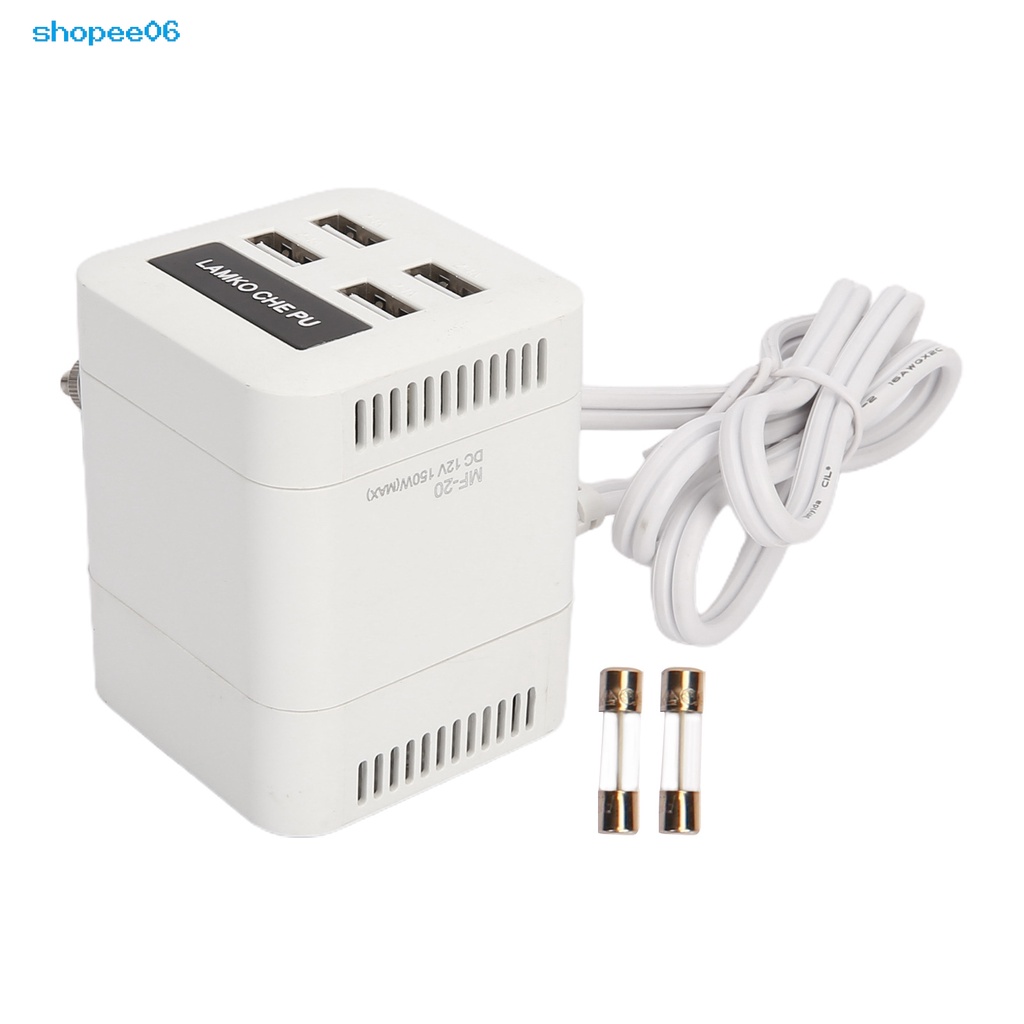 Bộ biến tần PEMG 12V sang 220V cho xe hơi