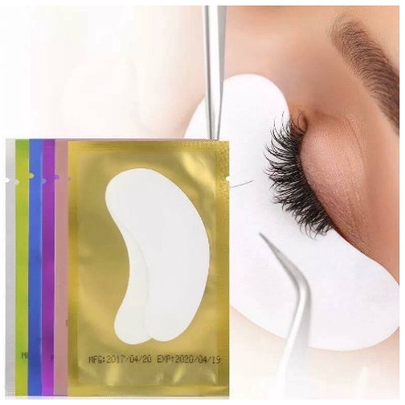 Túi 50 miếng colagen dán mi mắt.