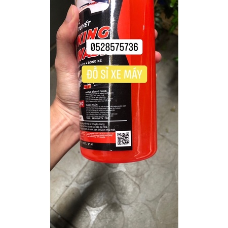 Xà bông rửa xe sprayking tem chống giả ở nắp, Nước rửa xe, Xà bông tạo bọt 1000ml