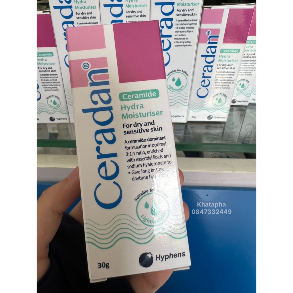 Kem dưỡng ẩm Ceradan Hydra